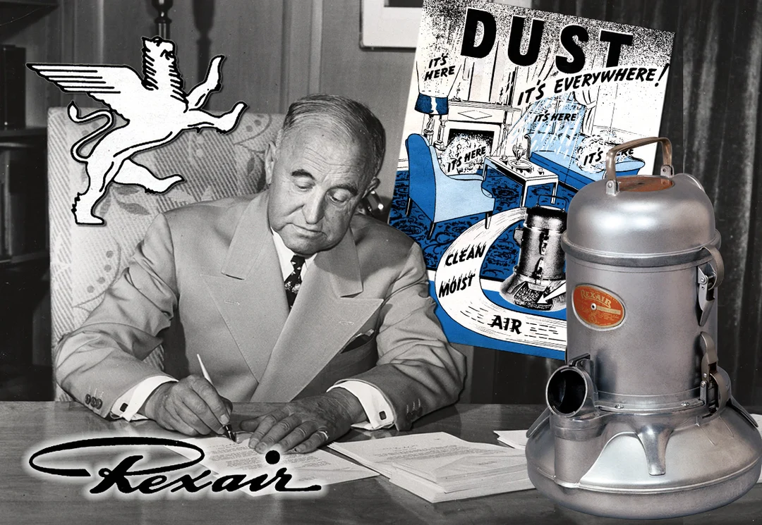 rainbow vacuum redair history