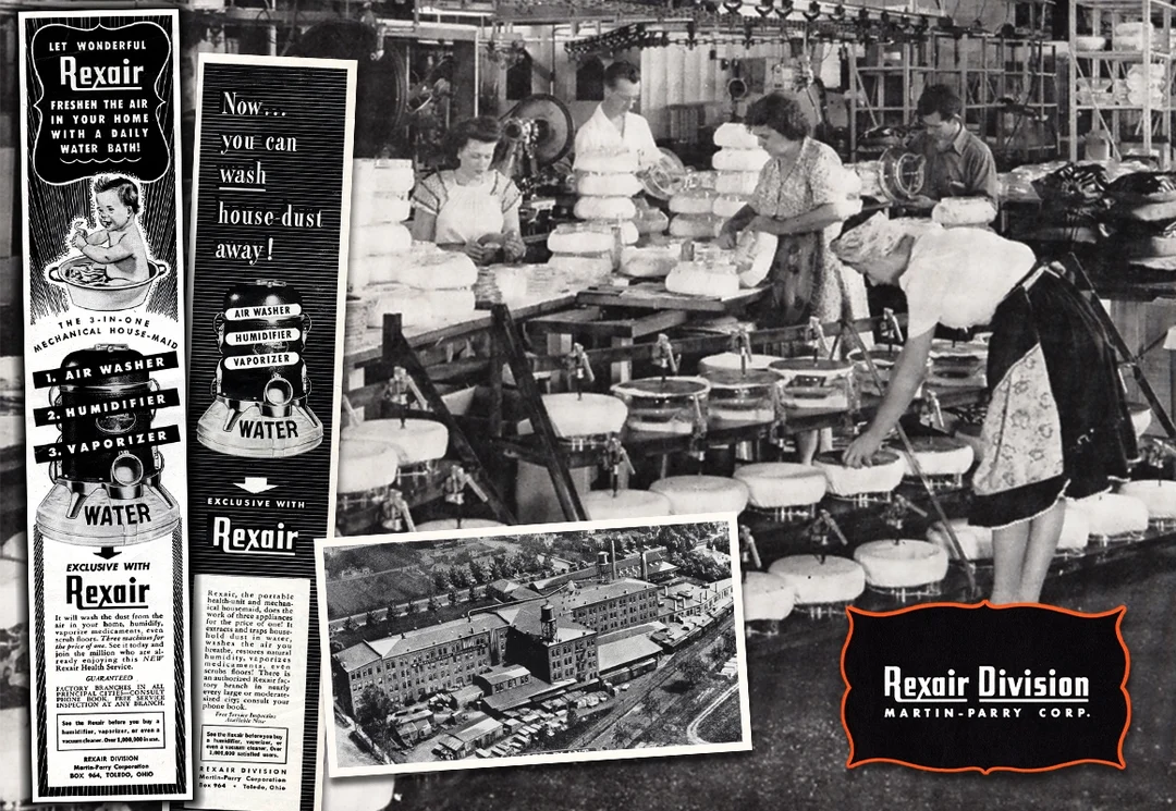 rainbow vacuum redair history