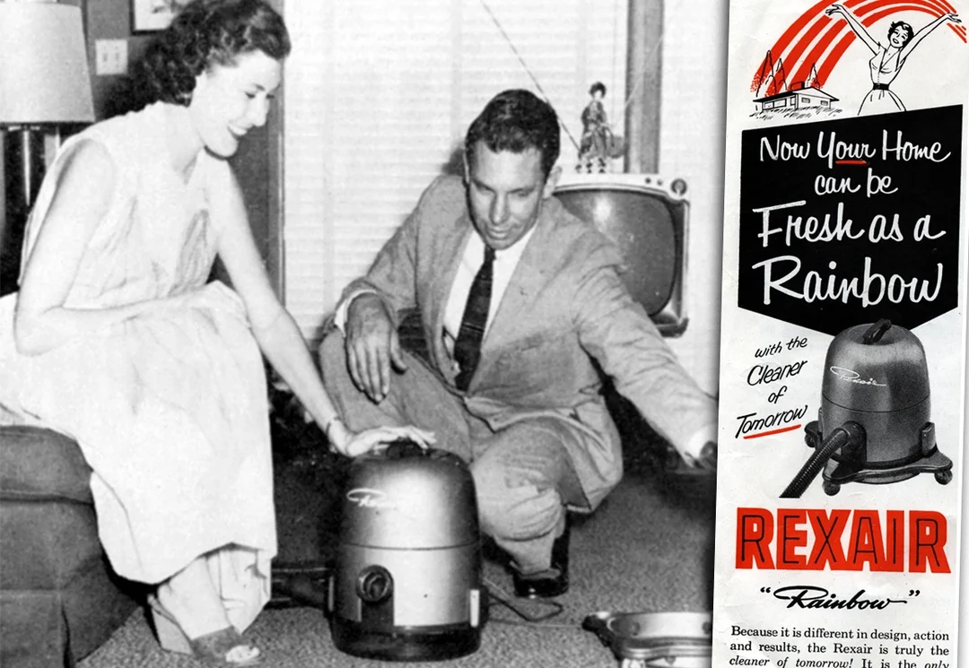 rainbow vacuum redair history